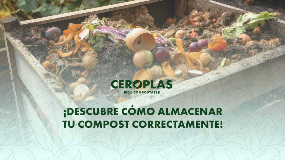 ¡Descubre cómo almacenar tu compost correctamente!