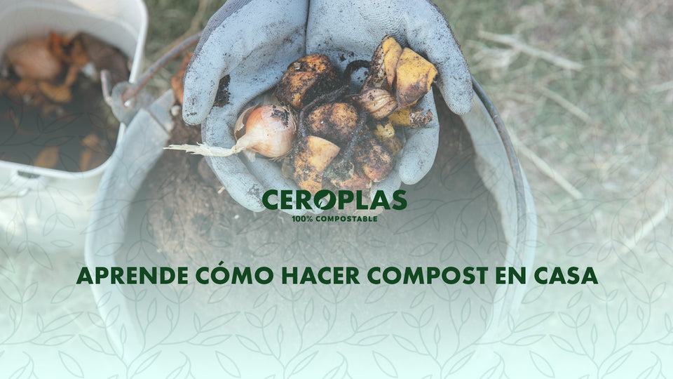Aprende cómo hacer compost en casa