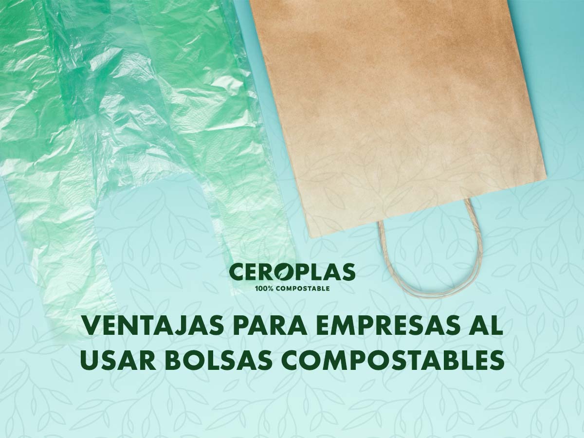 Ventajas para empresas al usar bolsas compostables