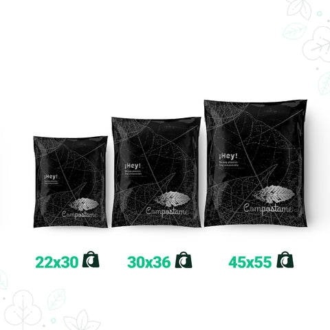 Bolsas para envíos compostame