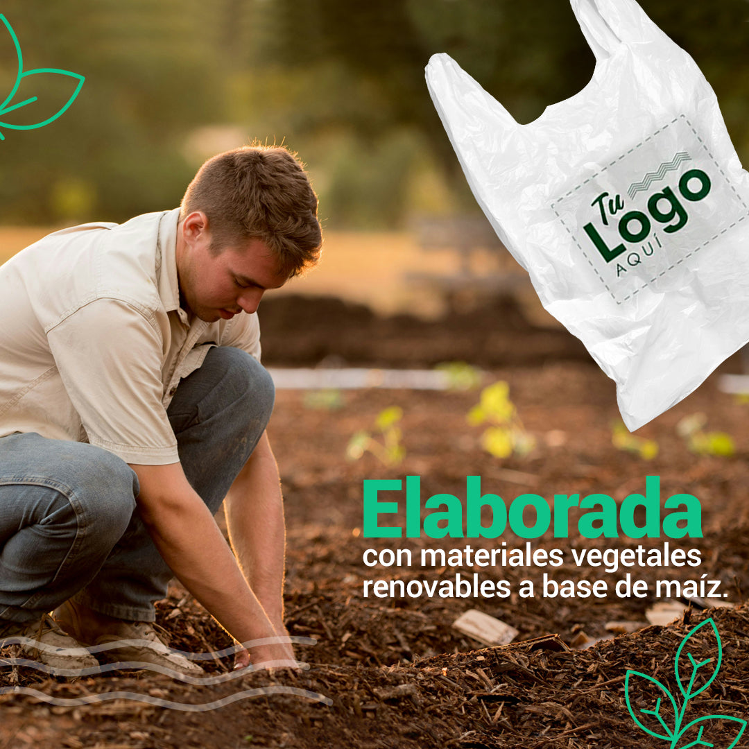 Camisetas Bio Bolsa Camiseta Biodegradable Bolsas Biodegradables