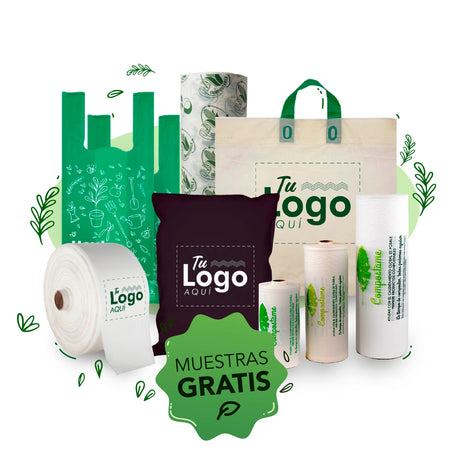 Muestras gratis bolsas compostables