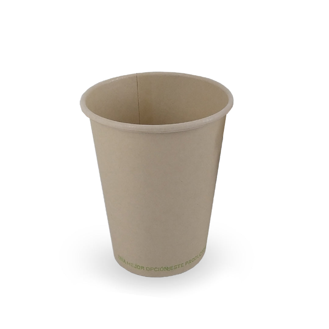 Vasos café compostables