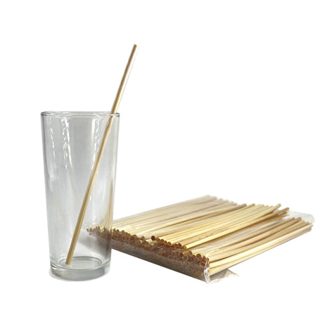 Bombillas biodegradables y ecológicas de trigo